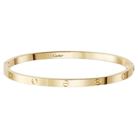 cartier love bracelet thin|cartier love bracelet small weight.